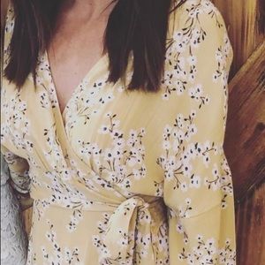 Billabong wrap dress